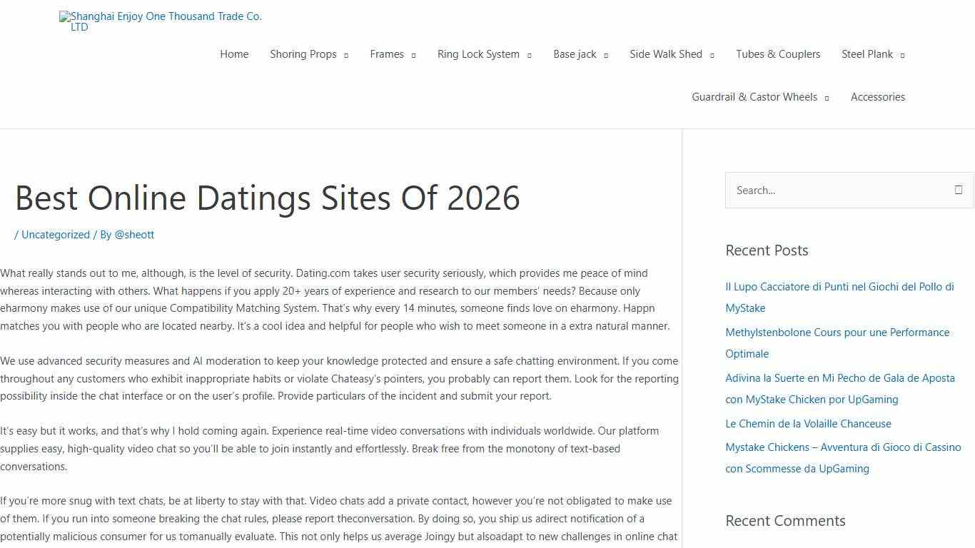 Best Online Datings Sites Of 2026 – Shanghai Enjoy One Thousand Trade Co. LTD